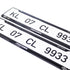 Car Gel Number Plate  | Modified Online Store